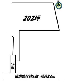 売地 羽生市西1丁目