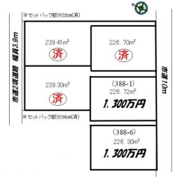 売地 北本市緑3丁目