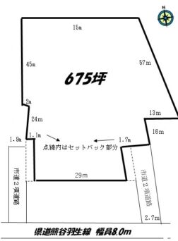 売地 羽生市西1丁目