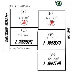 売地 北本市緑3丁目